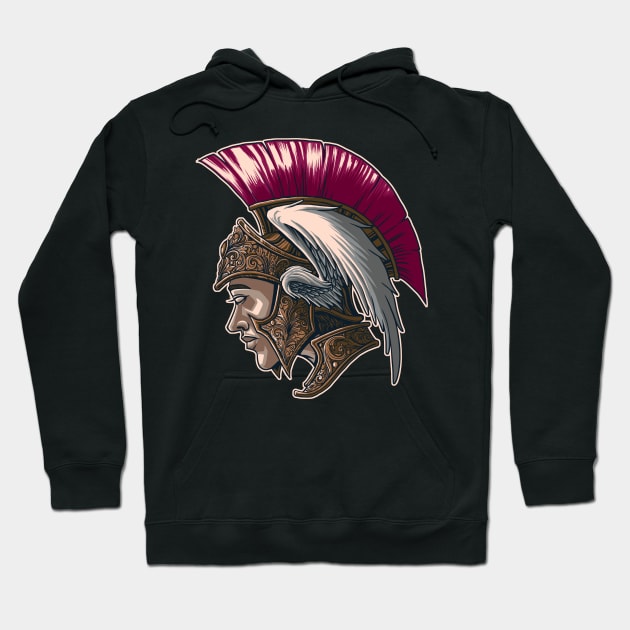 The sparta angel Hoodie by akmalzone